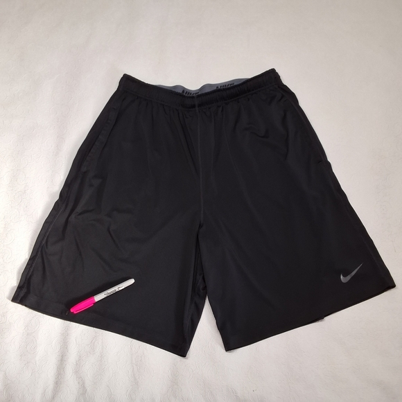 Nike Dri- Fit For Men Black Shorts Plus Size XXL - Picture 8 of 9